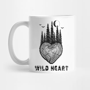 Wild Heart, Wildlife, Into the Wild, Forest Mug